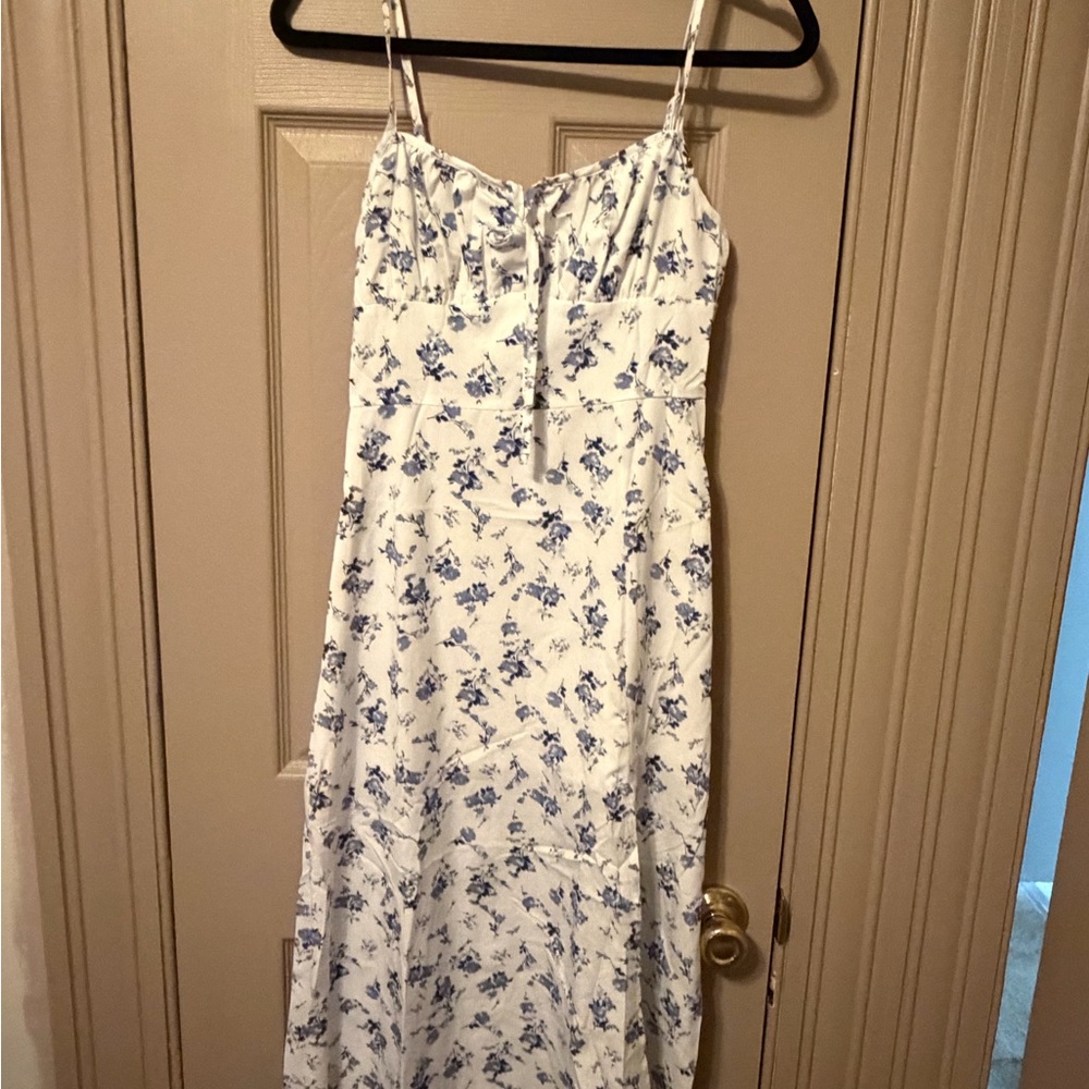 Floral Spaghetti Strap Dress